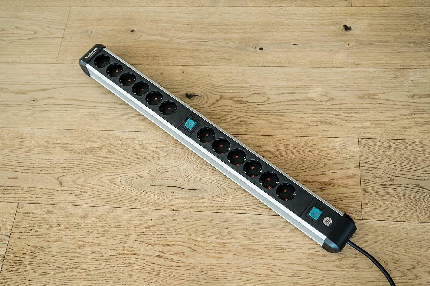 Zgjatues energjie Brennenstuhl Premium Alu Line 1391030200, 12 dalje, 3 m, i zi