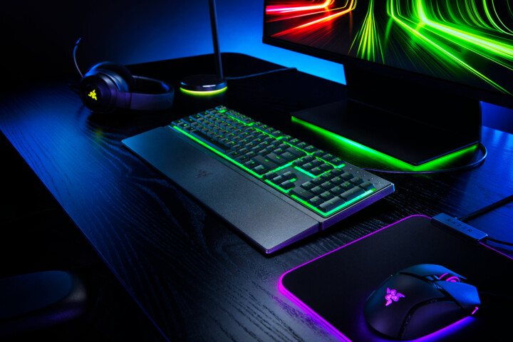 Tastierë Razer Ornata V3 X, Hybrid Mechanical, US, e zezë