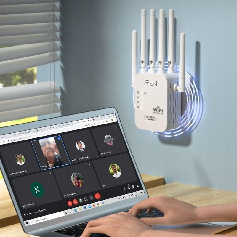 Amplifikator Wi-Fi U10, 1200Mb/s, 4 antena, i zi