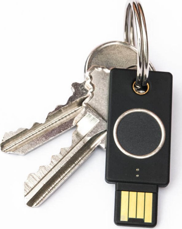 Çelës sigurie biometrik Yubico YubiKey Bio, FIDO2 WebAuthn, USB A, i zi