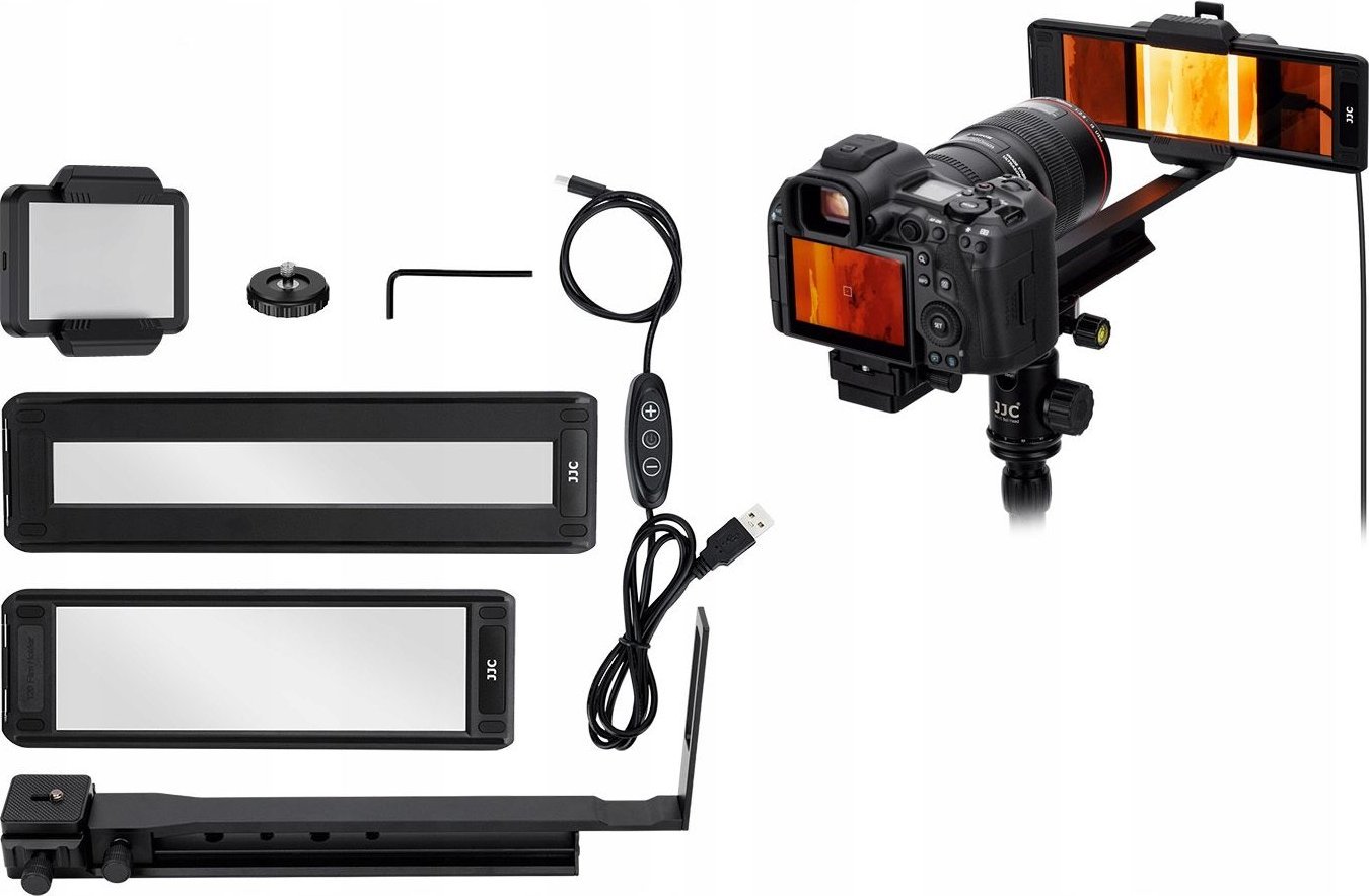 Set digjitalizimi filmi JJC FDA S2, adapter për blic, për film 35mm dhe 120