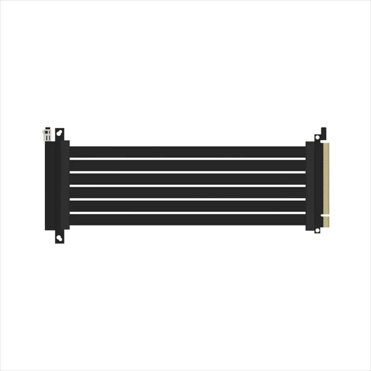 Kabllo riser PCIe 4.0 Ssupd Meshroom, 27 cm, e zezë