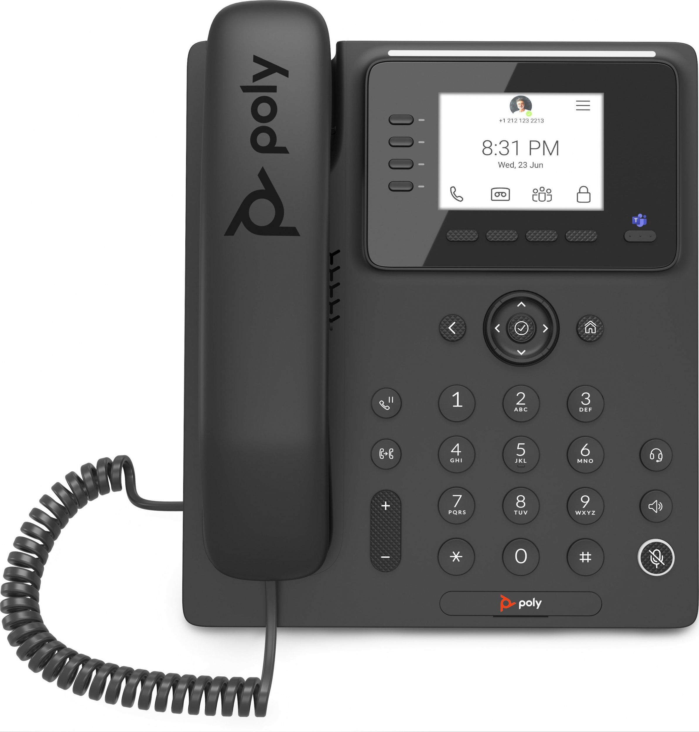 Telefon zyre Poly CCX 350, IP, Microsoft Teams
