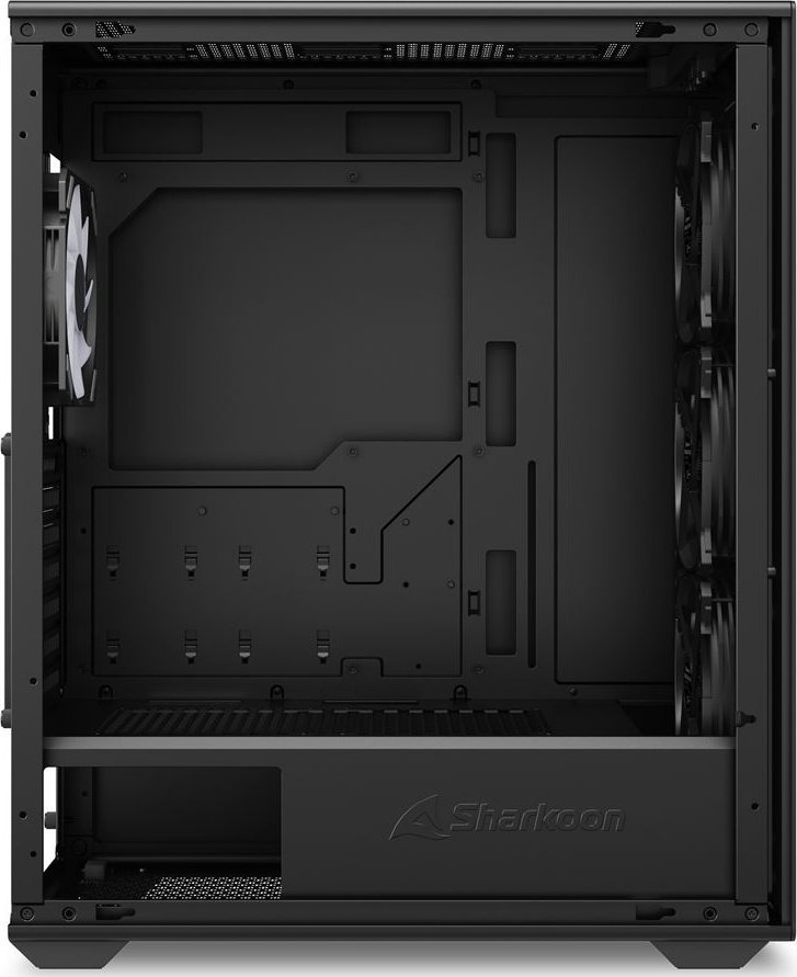 Kasi kompjuteri Sharkoon VK3 RGB, Mid Tower, me ndriçim RGB, i zi