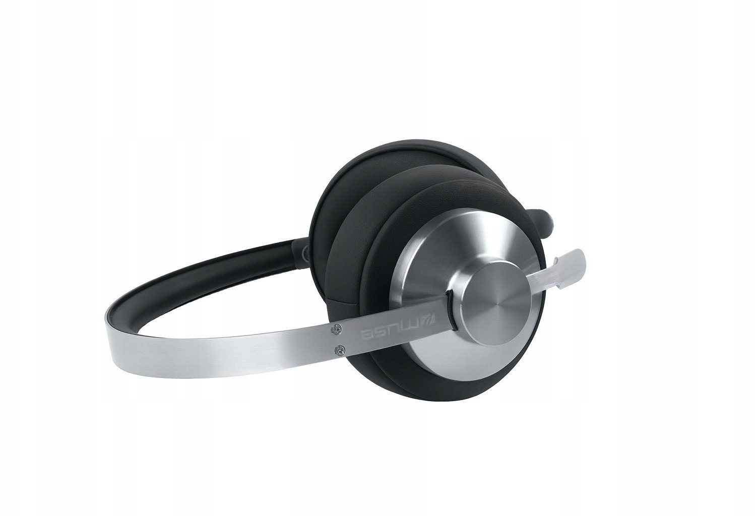 Kufje pa tela Muse M-298 SBL, Bluetooth, ANC, të zeza me argjend