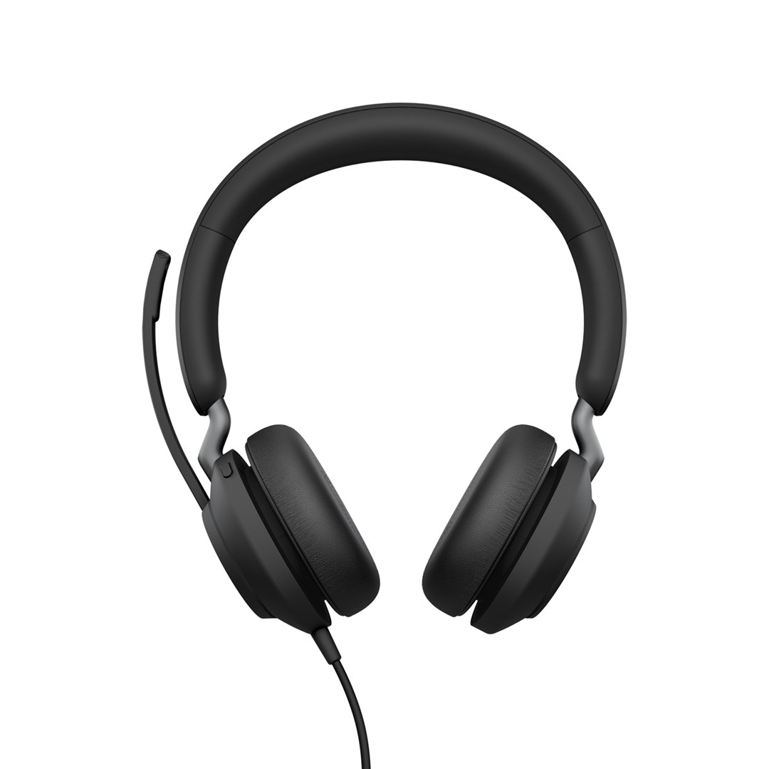 Kufje Jabra Evolve2 40 SE, wired USB-C, të zeza