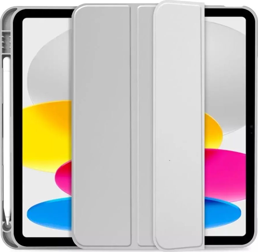 Mbulesë tablet Tech-Protect SC Pen për iPad 10.9" 2022, me mbështetës, gri
