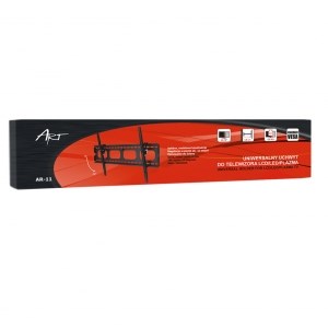 Mbajtëse muri për TV Art AR-11, 42-70", 100 kg, e zezë