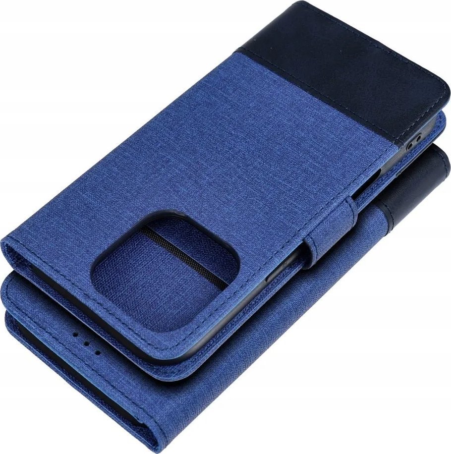 Kapak libër Gomma për Xiaomi Redmi Note 14 4G, mbrojtës, blu
