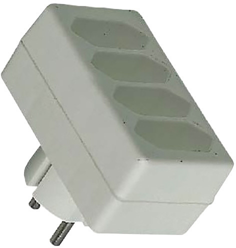 Prizë PremiumCord 230V, 4x2.5A, e bardhë