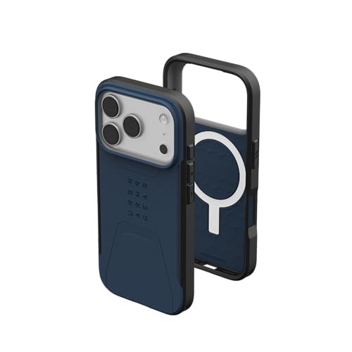 Mbajtëse telefoni Urban Armor Gear Civilian 114545115555, për iPhone 17 Pro, MagSafe, blu