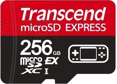 Kartë memorie Transcend MicroSD Express 256GB, deri 900MB/s, 4K 8K UHD, e zezë