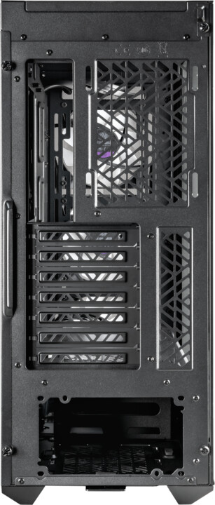 Куќиште Cooler Master MasterBox TD500 MESH V2, проѕирна страна, бела боја