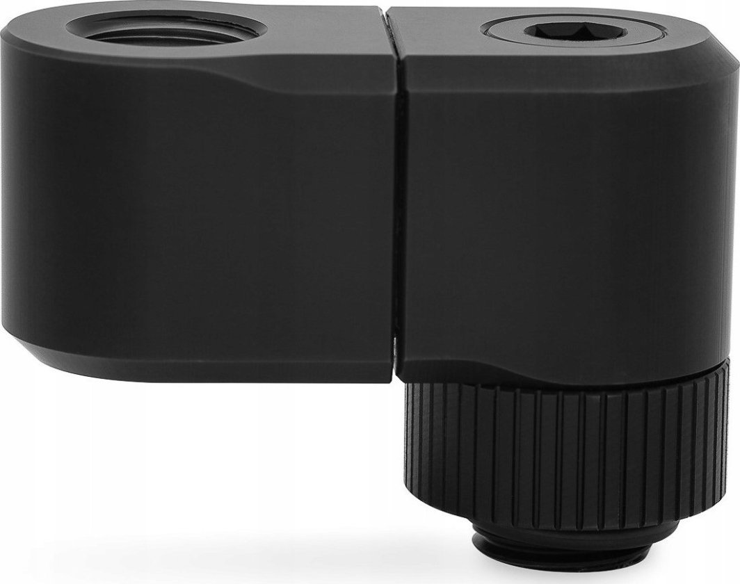 Fiting për ftohje uji EK Water Blocks EK-Quantum Torque Double Rotary 28mm Offset, i zi