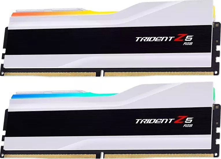Memorie G.Skill Trident Z5 RGB, DDR5, 96 GB, 6400 MHz, CL32, F5-6400J3239F48GX2-TZ5RW