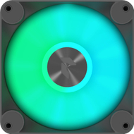 Ventilator për PC APNX FP1-Q Quiet, 120mm PWM, ARGB, i zi