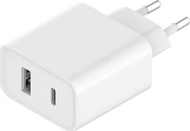 Karikues Xiaomi, USB-A, USB-C, 33W, i bardhë