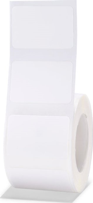 Rrotull etiketa Niimbot R, 30x20mm, 320 copë, të bardha