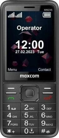 Telefoni Maxcom MM245, 4G, me butona, i zi