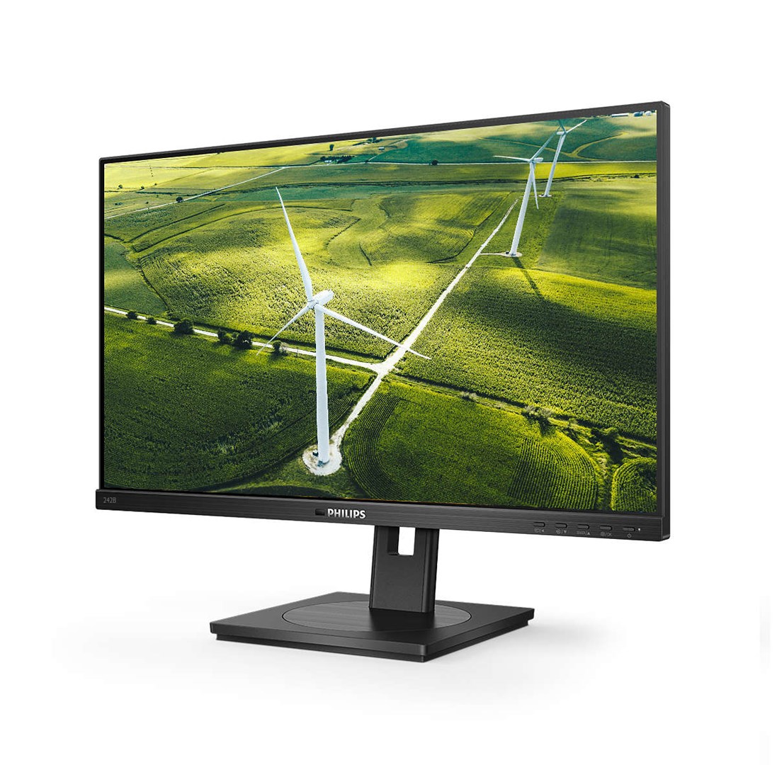 Monitor Philips 242B1G/00, 23.8", 1920 x 1080, Full HD, 75 Hz, i zi