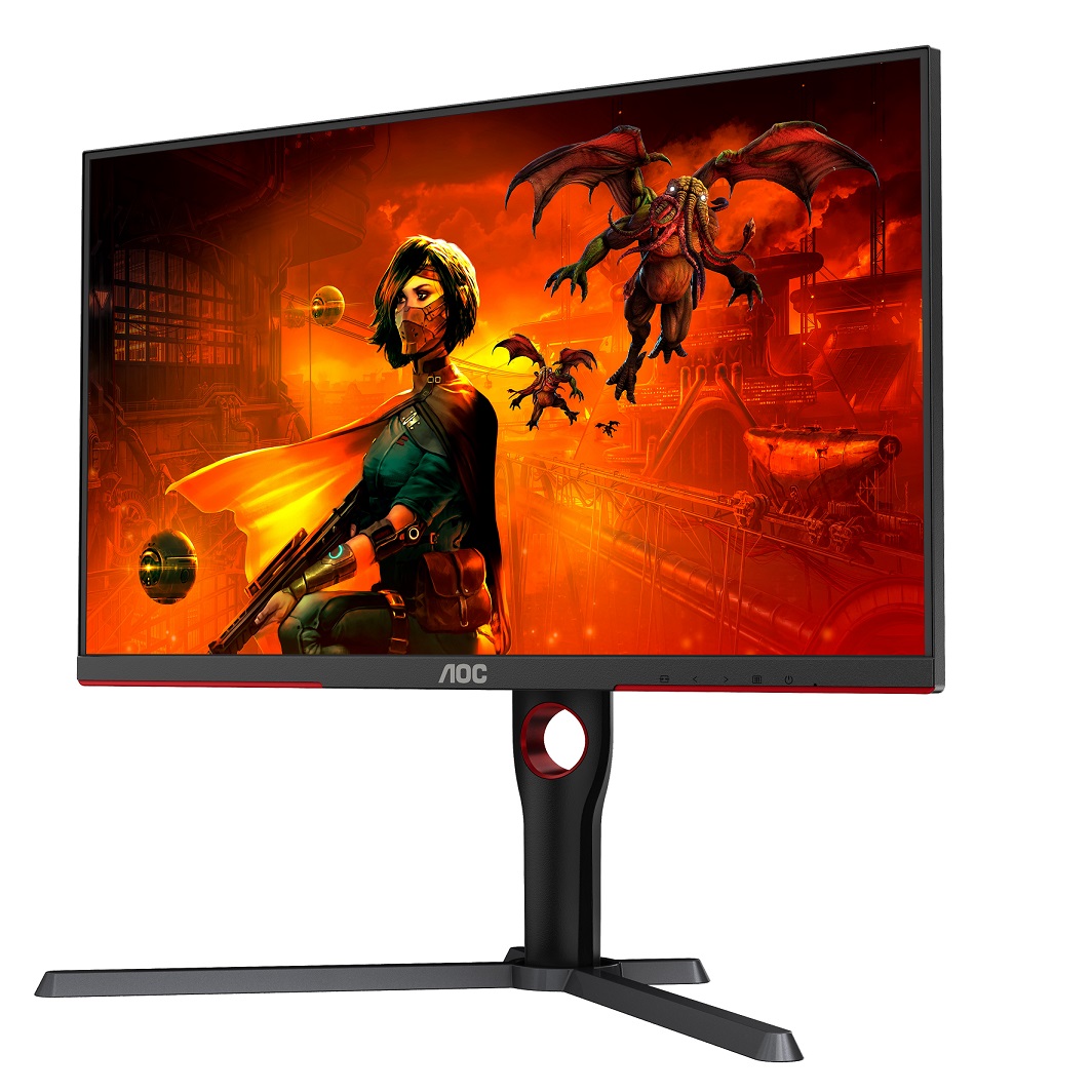 Monitor AOC U27G3X-BK, 27", 4K UHD, 160 Hz, i zi