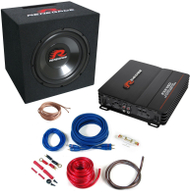 Set subwoofer për veturë Renegade RBK550XL, 25cm, 500W, i zi