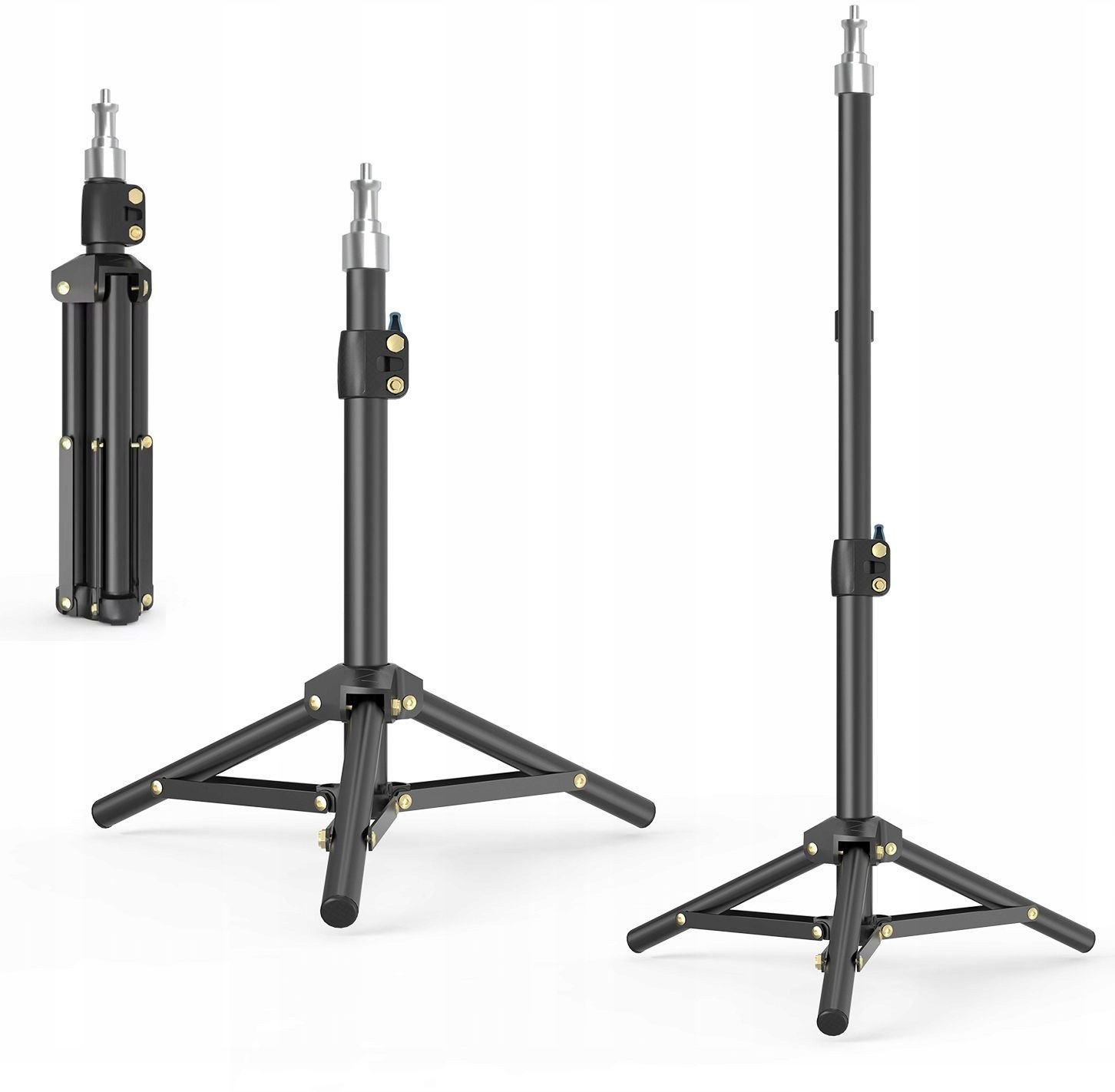 Stativ për dritë dhe gimbal Hohem, 60 cm, i zi