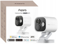 Kamera за безбедност Aqara Camera Hub G5 Pro, 4MP, Wi-Fi, бела