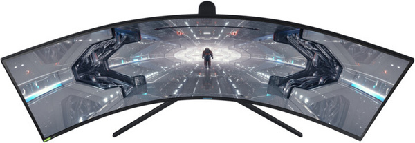 Monitor Samsung Odyssey LC49G95TSSPXEN - QLED, 49", DQHD, i zi/ bardhë