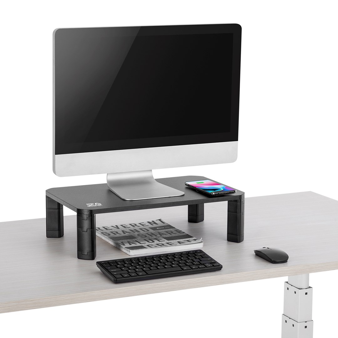 Mbajtëse monitori Ergo Office ER-415, 17-32", 20 kg, e zezë