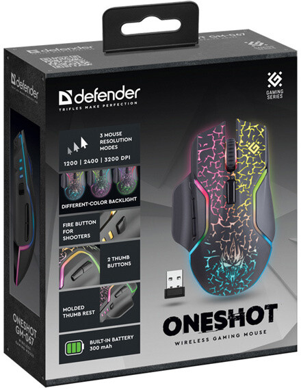 Maus Defender Oneshot GM-067, i zi