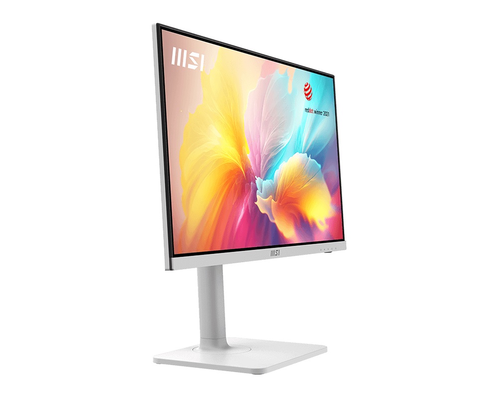 Monitor MSI Modern MD2412PW, 23,8", IPS, FHD, 100Hz, 1ms, i bardhë