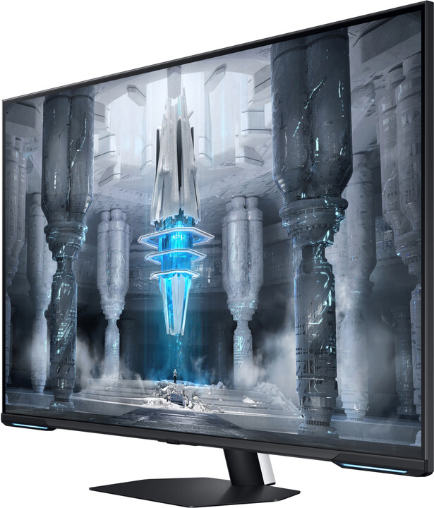 Monitor Samsung Odyssey Neo G70NC - Mini LED, 43", UHD, i bardhë / zi