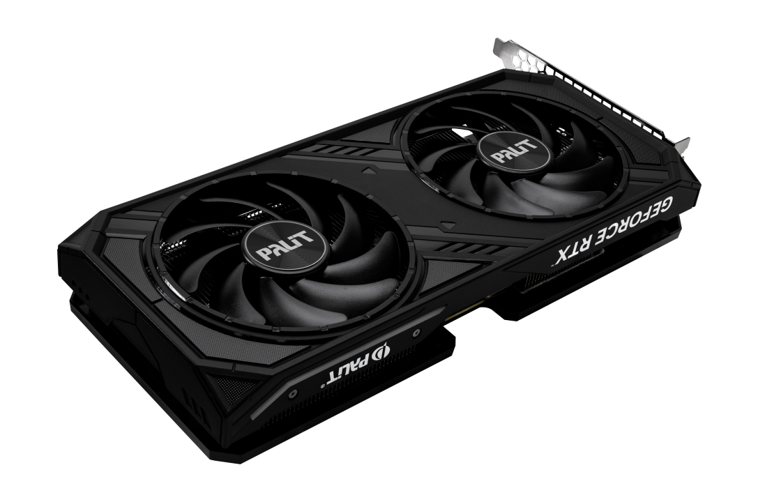Kartë grafike Palit GeForce RTX 4070 Dual, 12GB GDDR6X, RGB, e zezë