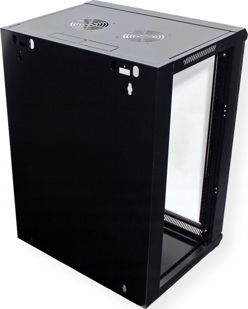 Kabinet rrjeti VALUE 15U, montim në mur, 19", i zi