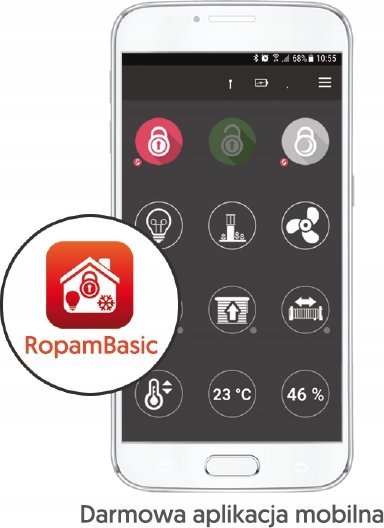 Модул за известување Ропам MultiLTE RF, LTE, RF, бел