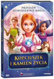 DVD film animuar Cinderella And The Stone of Life, për fëmijë, shumëngjyrëshe