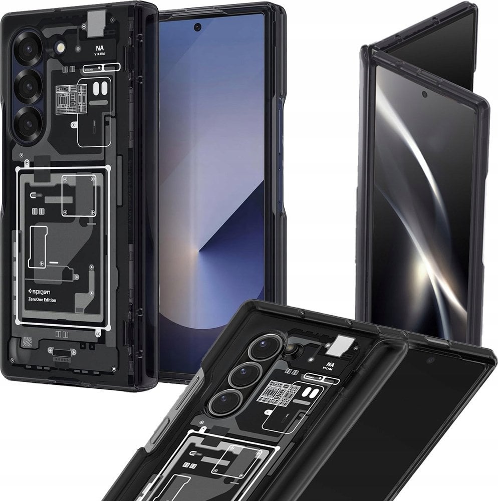 Kapotë Spigen Ultra Hybrid Pro Zero One, për Samsung Galaxy Z Fold6, transparente