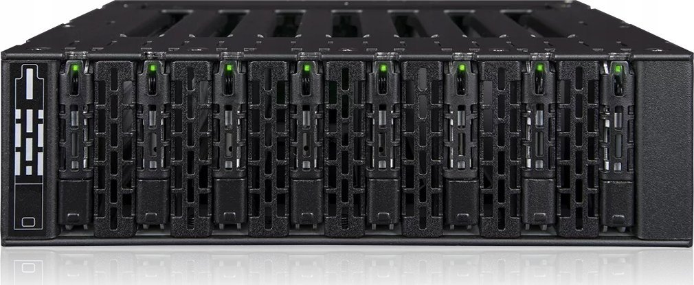 Kasë serveri ICY DOCK ToughArmor, 5.25", 8x M.2 NVMe PCIe 4.0, e zezë