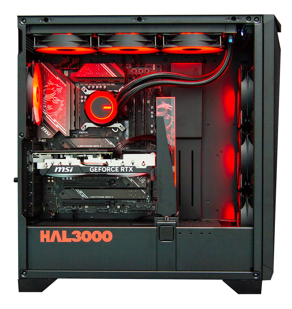 Kompjuter HAL3000 Master Gamer Pro Super, Intel i5-14600KF, 32GB RAM DDR5, 2TB SSD, RTX 4070 Ti Super, i zi