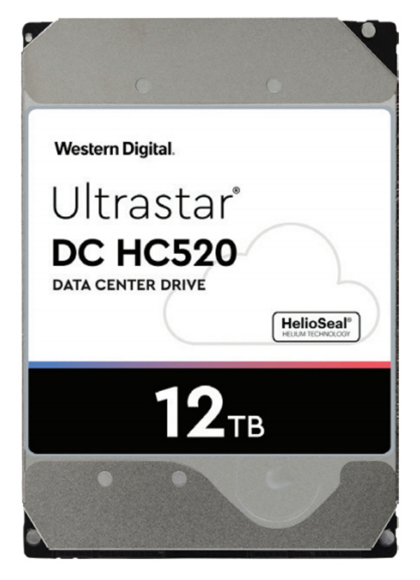 Hard Disk Western Digital Ultrastar DC HC520, 12TB, 7200 RPM, SATA III, 3.5"