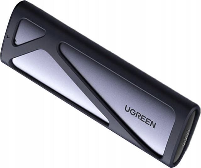 Надворешно куќиште за SSD Југрин CM400, M.2 PCIe NVMe SATA, USB Ц 3.2 Gen 2, сиво