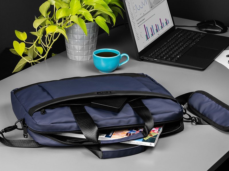 Çantë laptopi Notebook BL7, 15.6", poliestër, blu navy