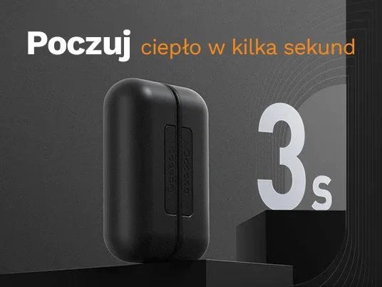 Електронски греач за раце Ocoopa UT2s, 10000mAh, 4 нивоа на топлина, сив