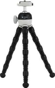 Tripod fleksibil Fotopro UFO3, për telefon dhe kamera, kokë 360°, i zi