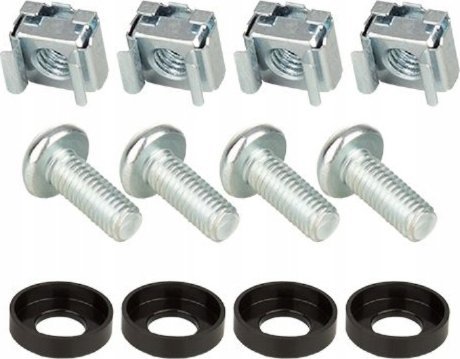 Stojak rack Stalflex STR19-6U-B, 19", 6U, i zi