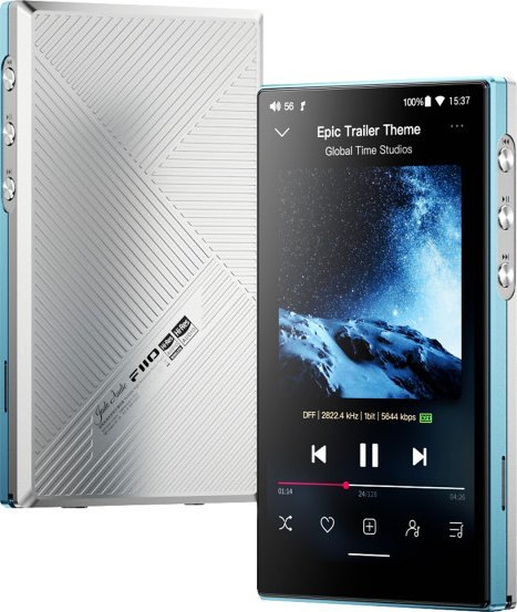 MP3 player FiiO JM21, rezolucion i lartë, Dual DAC, i zi