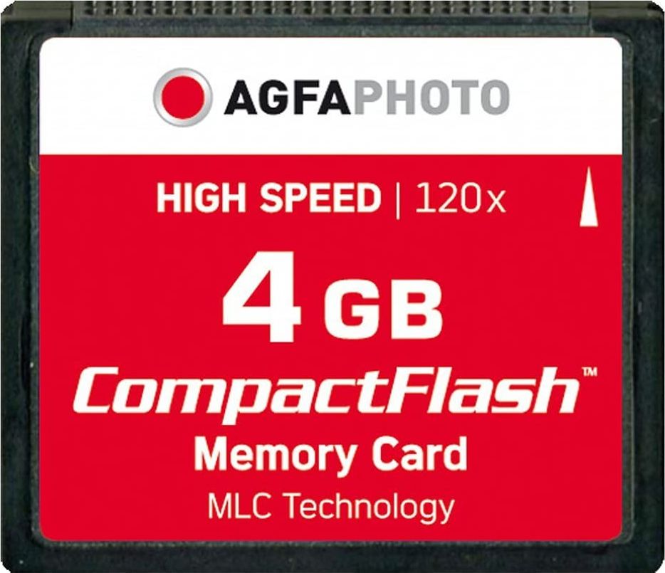 Kartë memorie CompactFlash AgfaPhoto 4GB, 18MB/s