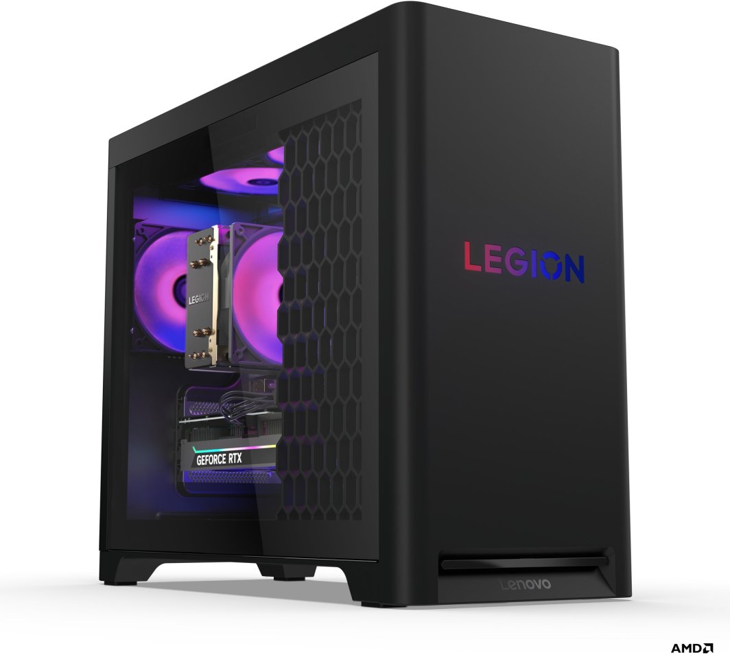 Kompjuter Lenovo Legion T5 30AGB10, AMD Ryzen 5 7600, 32GB, 1TB M.2 PCIe, NVIDIA GeForce RTX 5060 8GB GDDR7, i zi