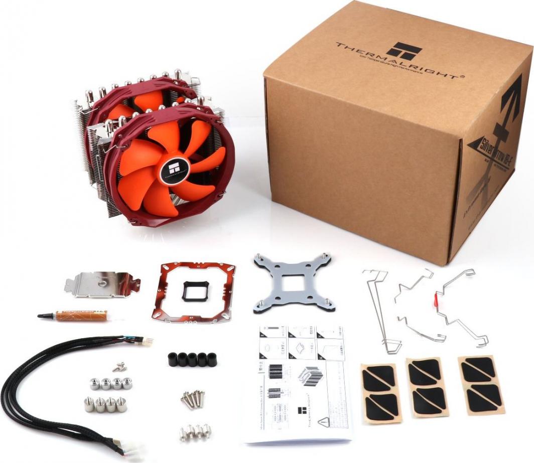 Ftohës i CPU-së Thermalright Silver Arrow IB-E Extreme Rev. B, i kuq/i portokalltë